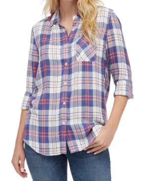 Hampton Single Pocked Relaxed Button-Up Shirt