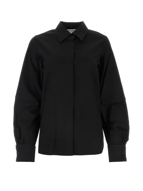 Hidden Button Cotton Shirt