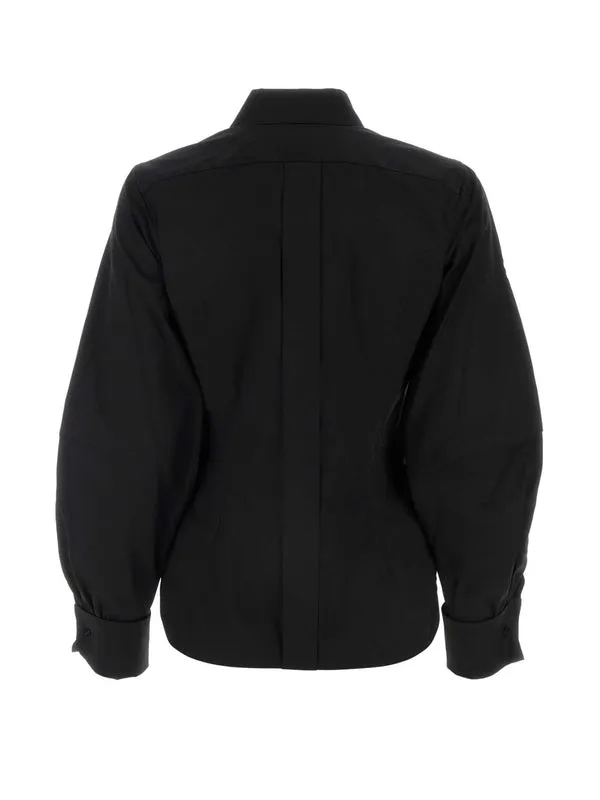 Hidden Button Cotton Shirt