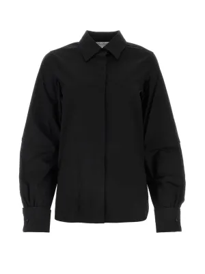 Hidden Button Cotton Shirt