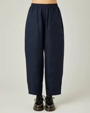 Huxley Navy Linen Trousers