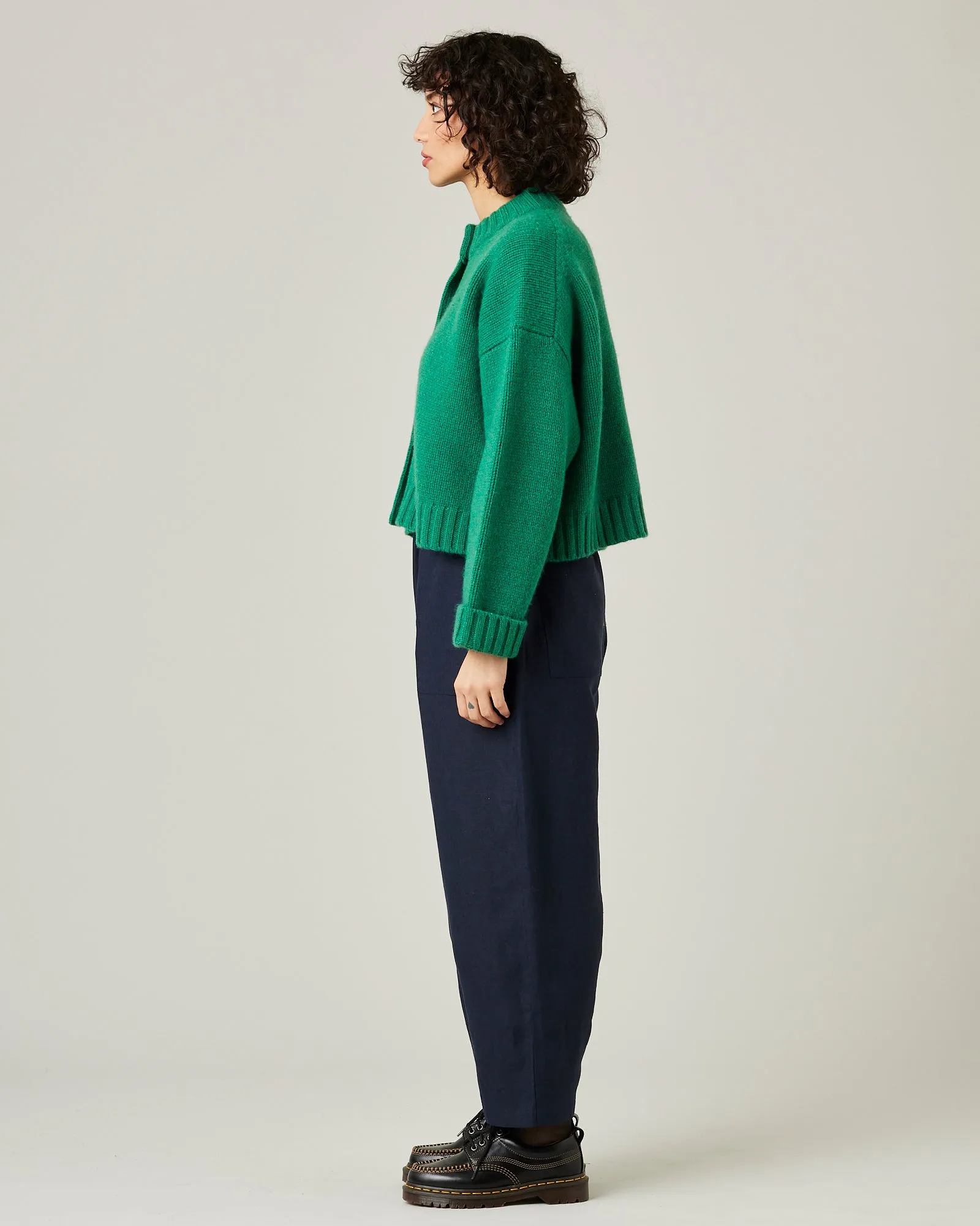 Huxley Navy Linen Trousers