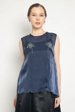 Isna Top in Navy