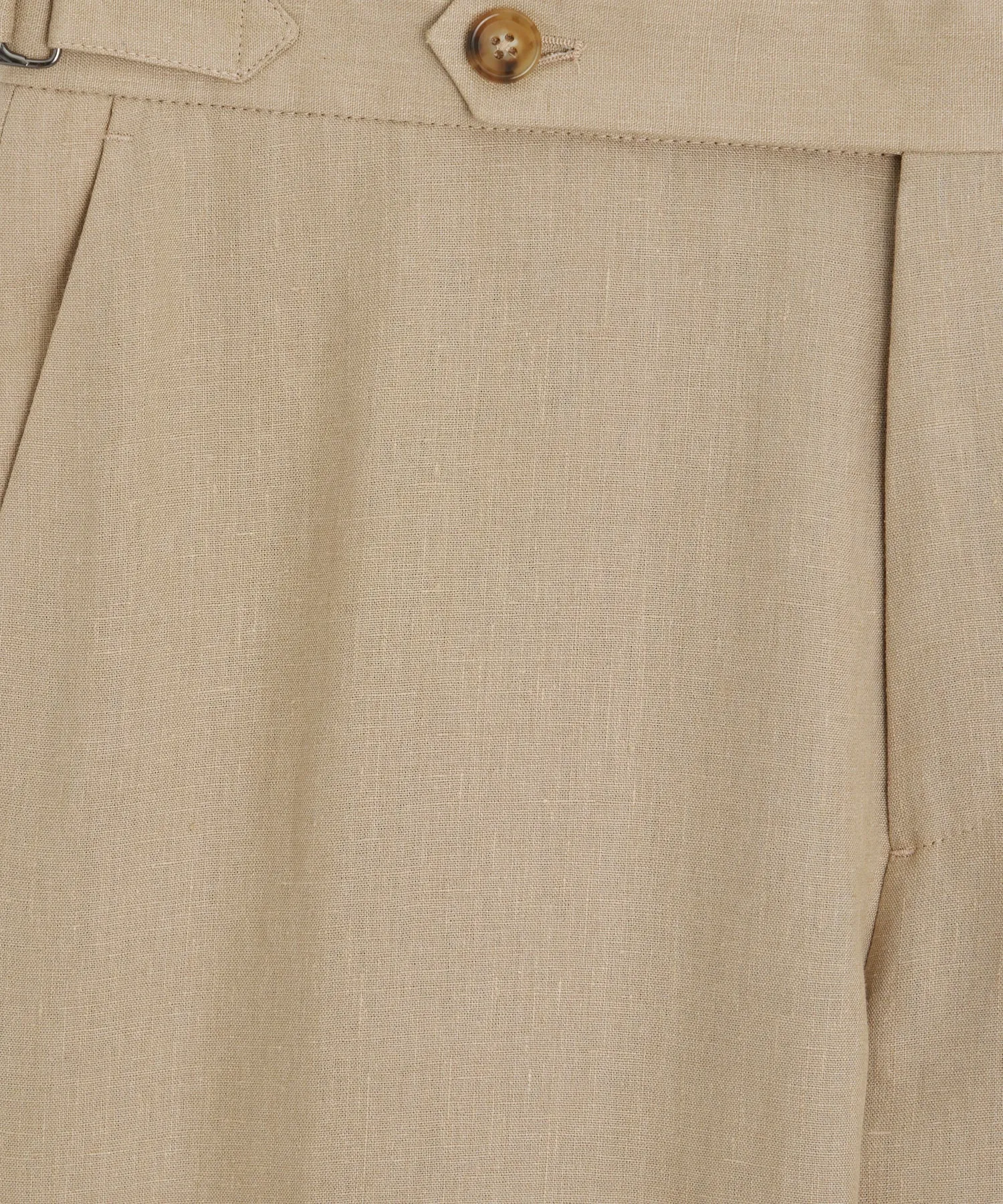 Italian Linen Side Tab Trouser