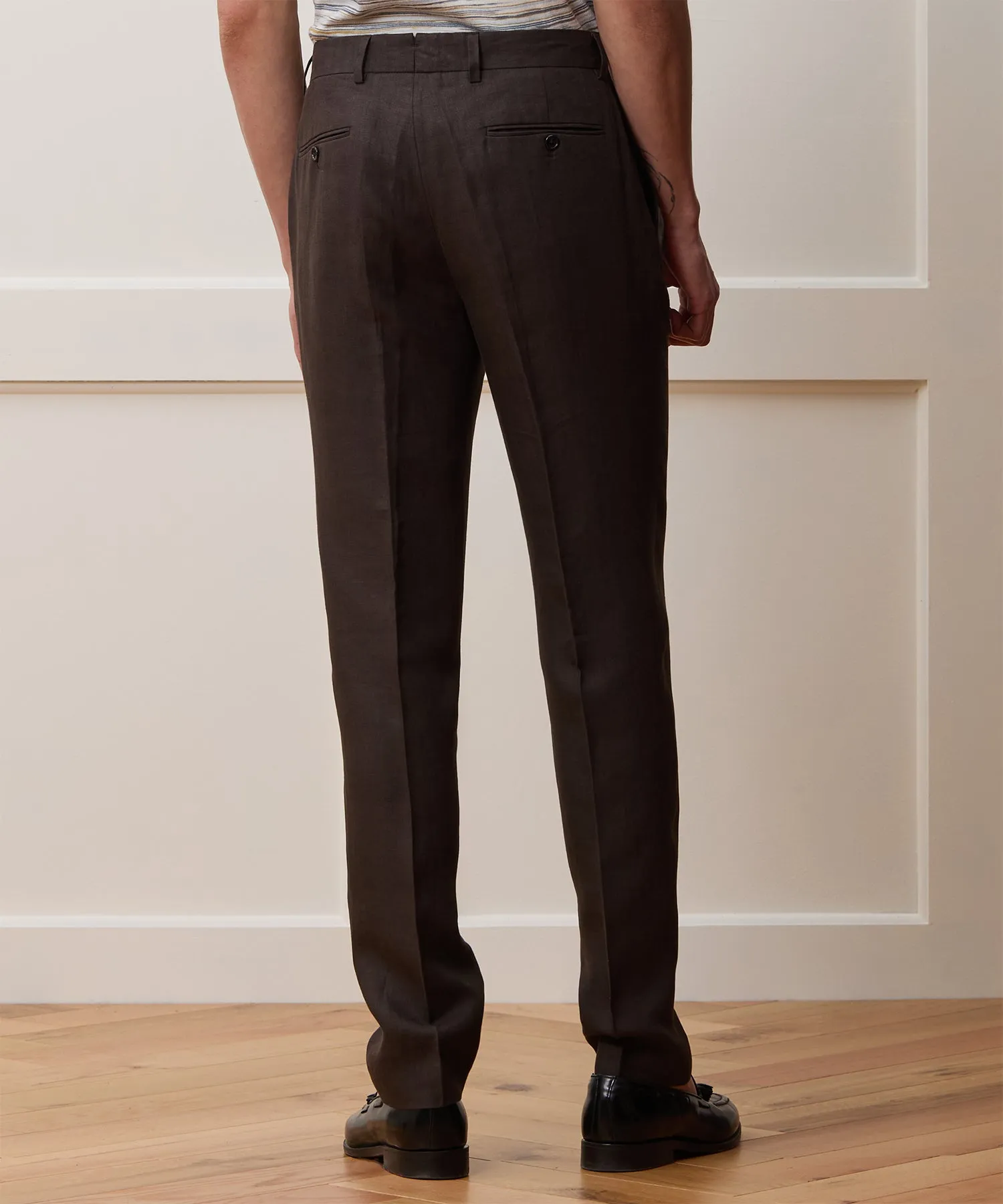 Italian Linen Sutton Trouser