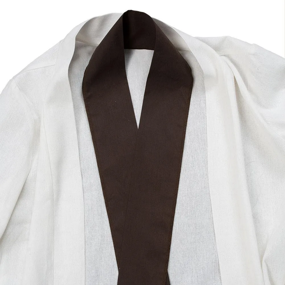 Jedi Knight Cosplay Costume White Version No Cloak