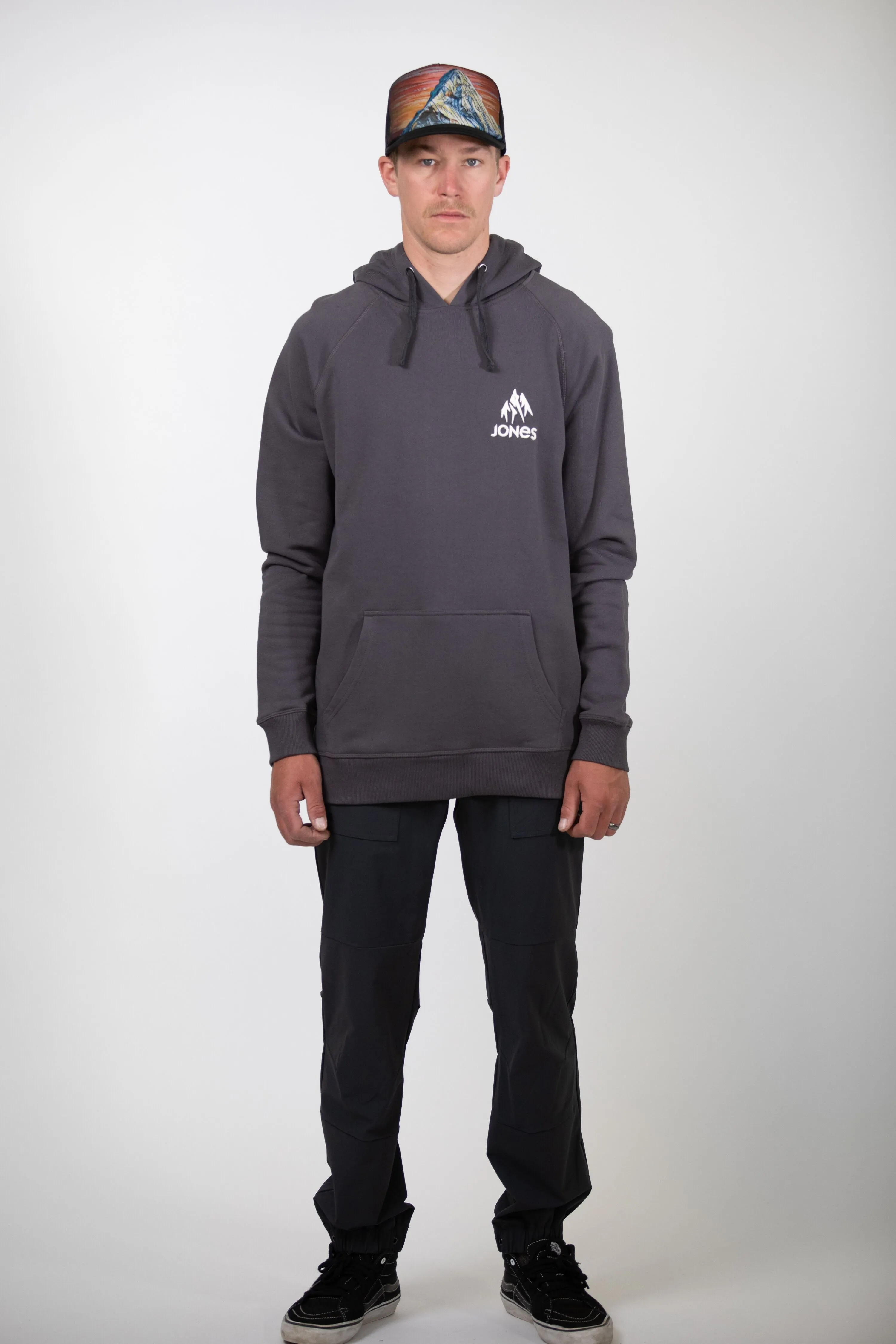 Jones Truckee Hoodie Mens 2022 Grey