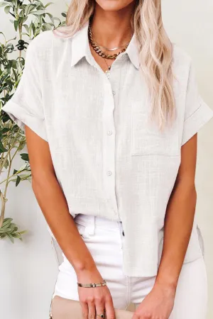 Jupiter Button Up Short Sleeve Shirt