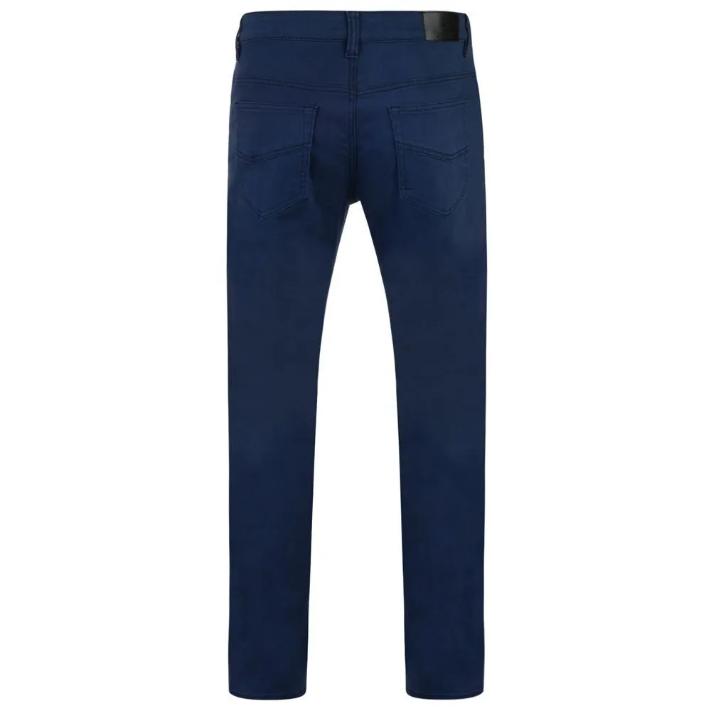 KAM Men's Extra Tall Slim Fit Stretch Chino Trousers (Alba), Waist 32-48