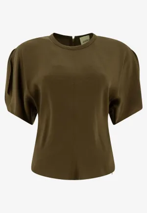 Karlita Satin Blouse