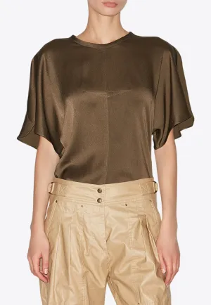 Karlita Satin Top