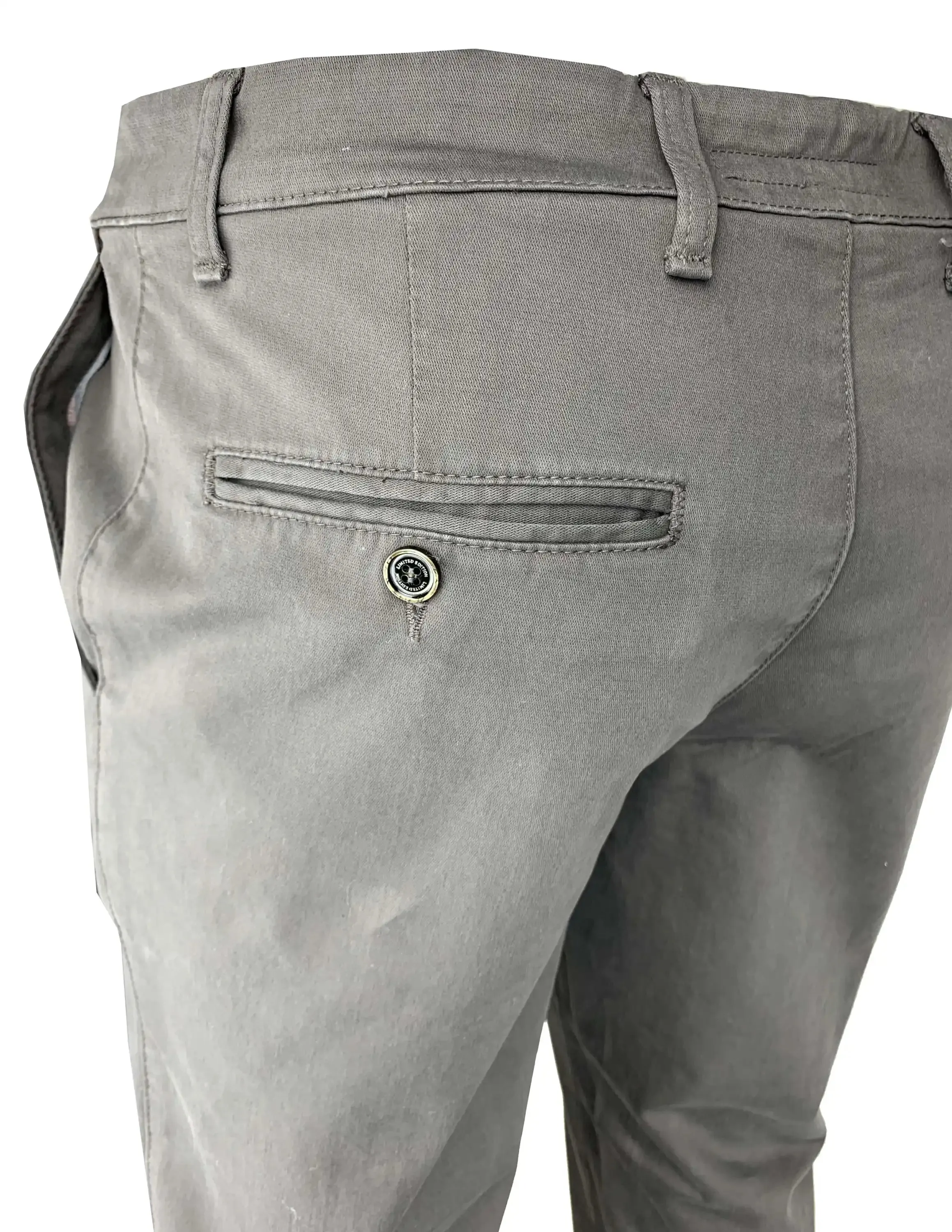 LCDN By Nalo Mens Chino Trousers Grey