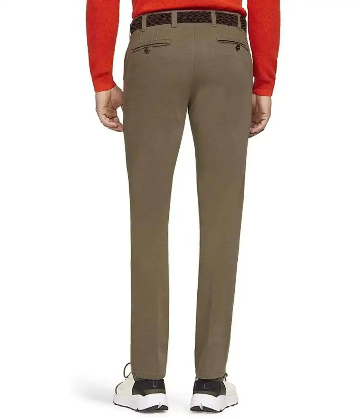 LCDN - Stretch Fit Chino Trousers - Brown