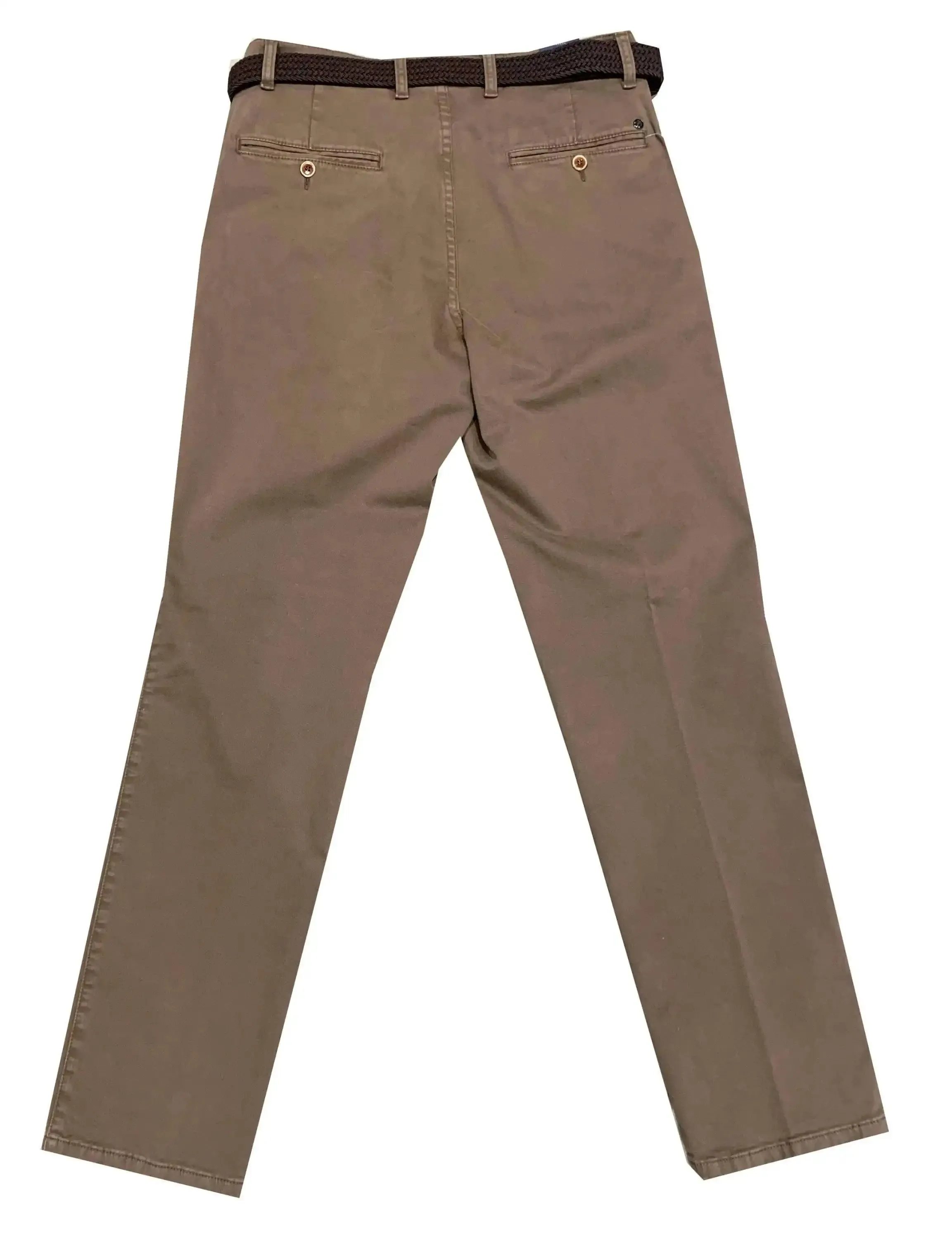 LCDN - Stretch Fit Chino Trousers - Brown