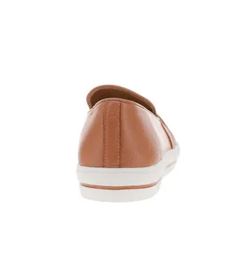 Le Sansa Issy/Izzy ~ Tan ~ Navy ~ Silver Grey ~ Leather Slip on
