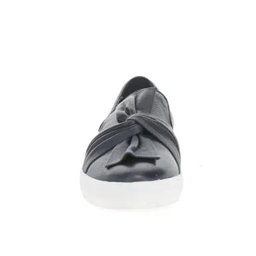 Le Sansa Issy/Izzy ~ Tan ~ Navy ~ Silver Grey ~ Leather Slip on