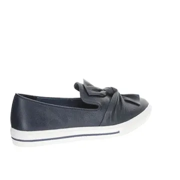 Le Sansa Issy/Izzy ~ Tan ~ Navy ~ Silver Grey ~ Leather Slip on