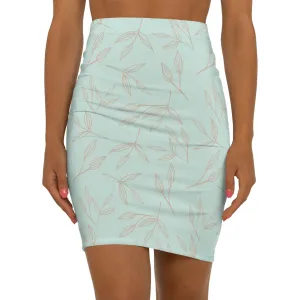 Leaves Women's Mini Skirt
