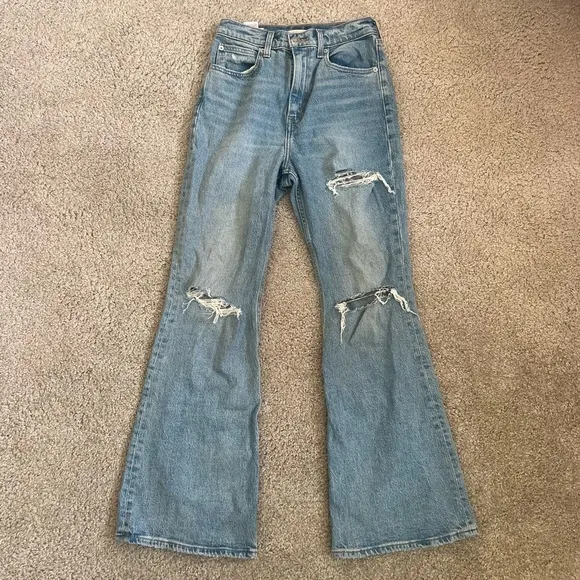 Levi's '70s High Flare Jeans Light Wash - You And I