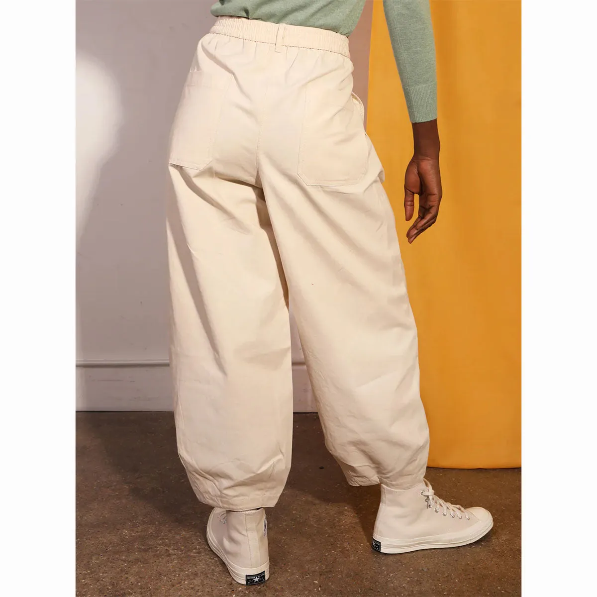 L.F.Markey Jenkin Trousers Ecru
