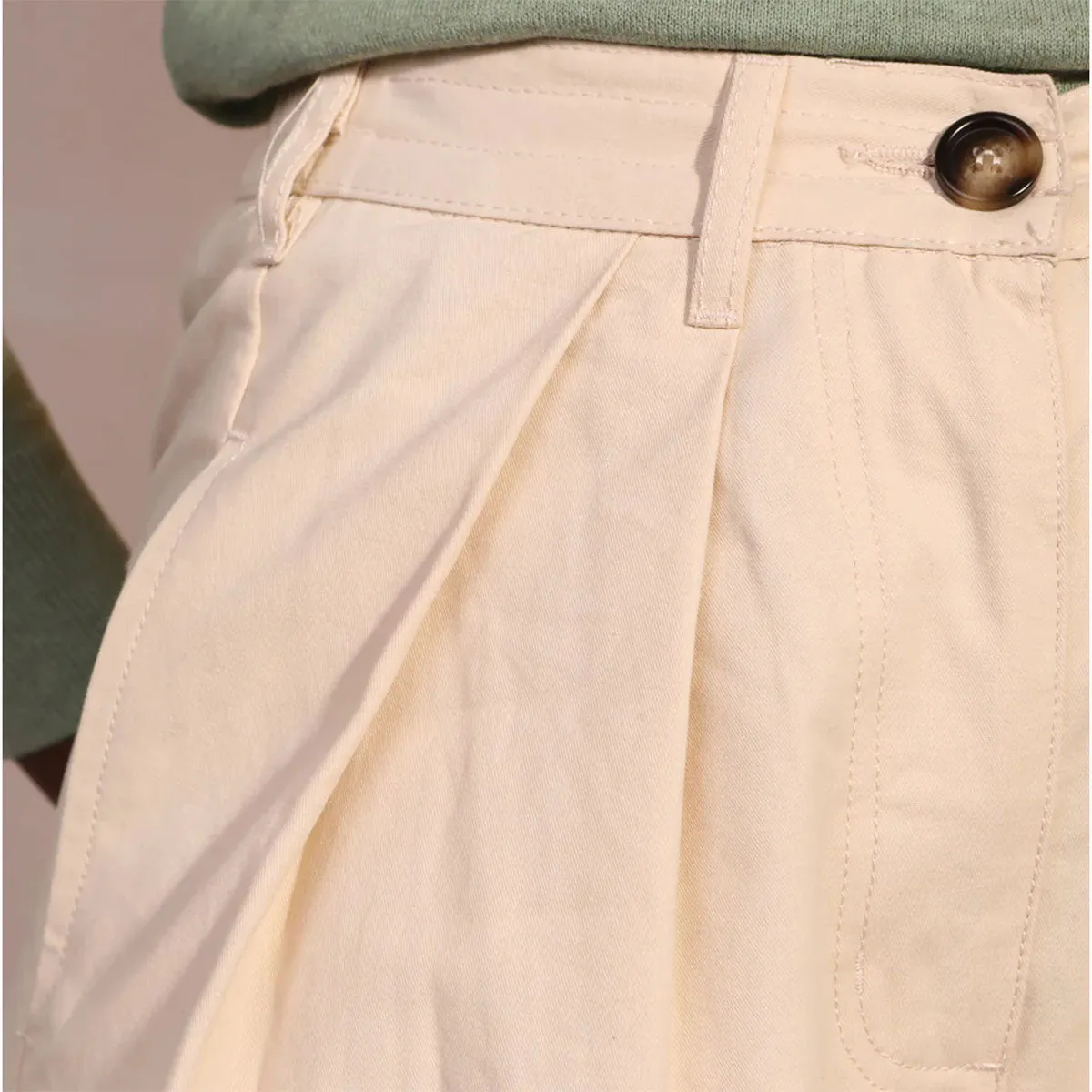 L.F.Markey Jenkin Trousers Ecru