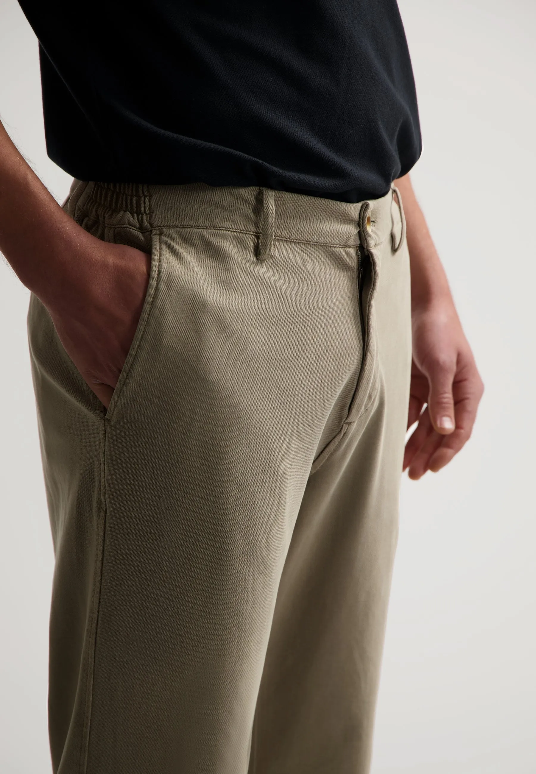 Logan Pants Faded Piqué