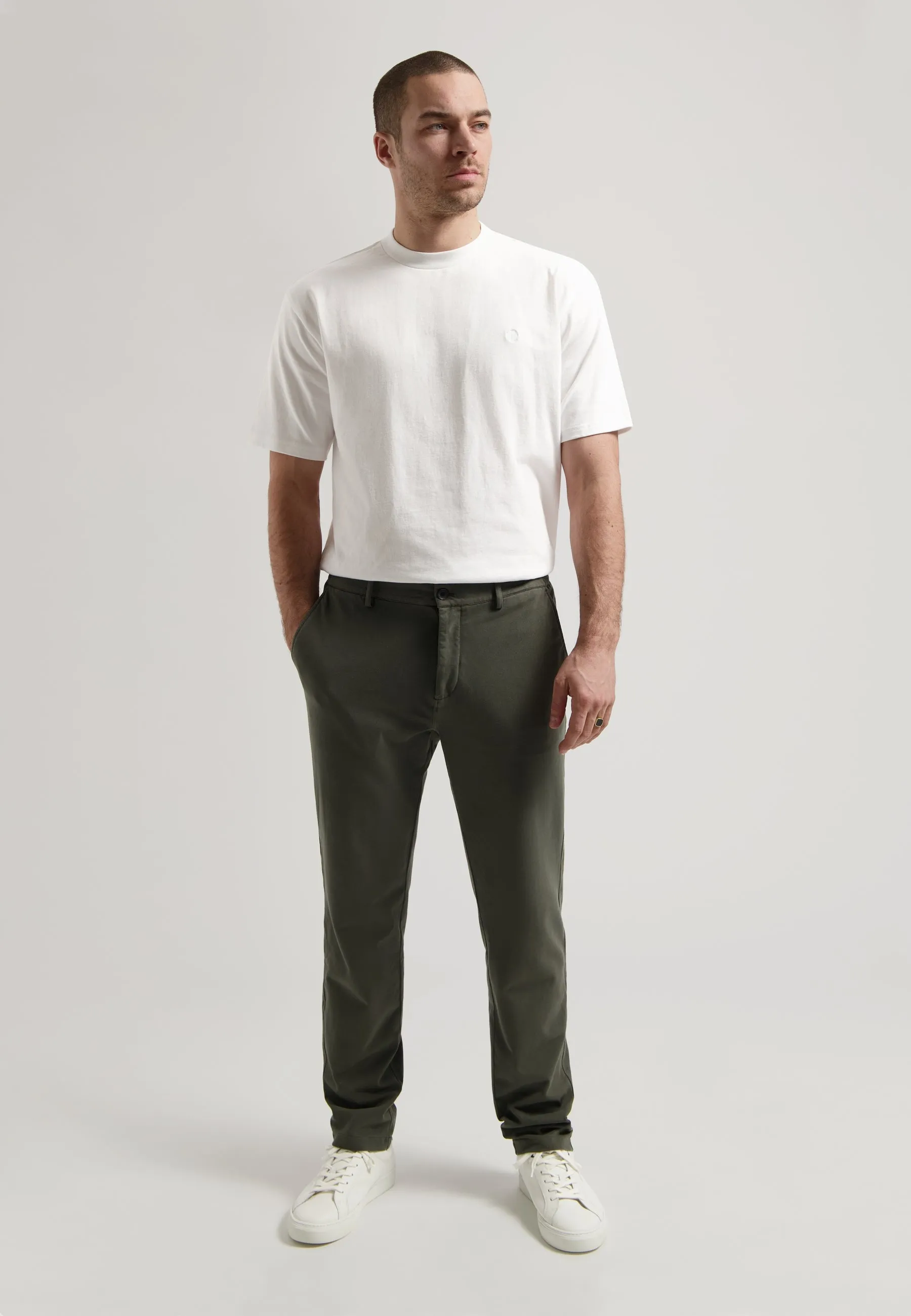 Logan Pants Faded Piqué