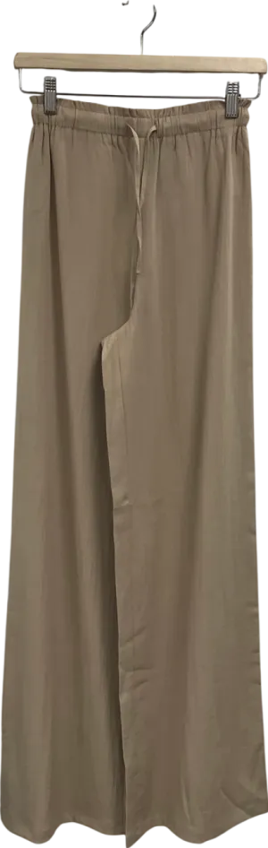 Love wave Beige Linen Trousers UK XXS