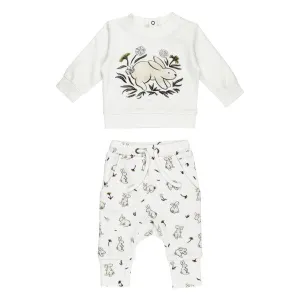 Lovedbaby - Organic Sweatshirt & Jogger Set - Bunny