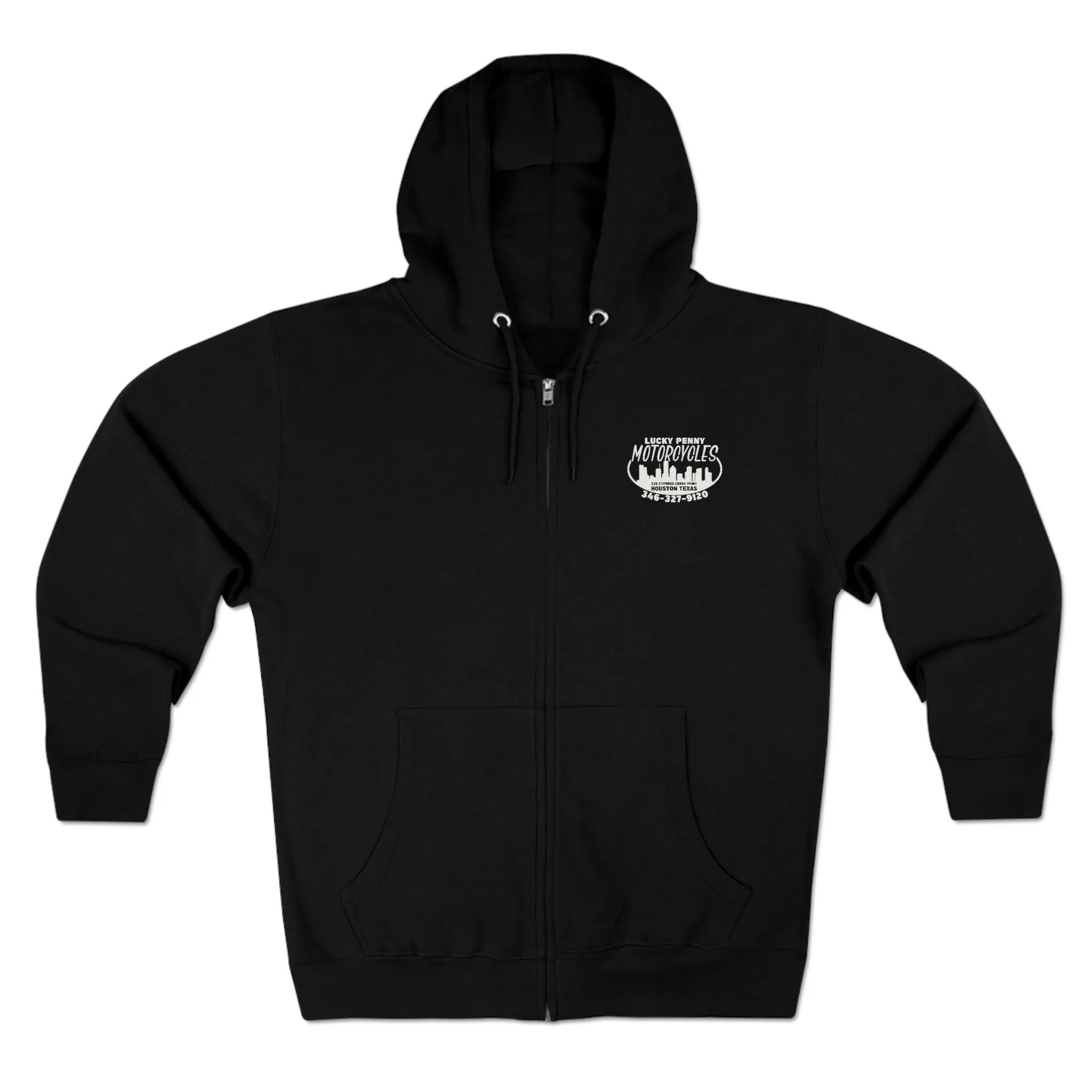 Lucky Penny Cycles Houston St. Patrick's Day Full Zip Hoodie