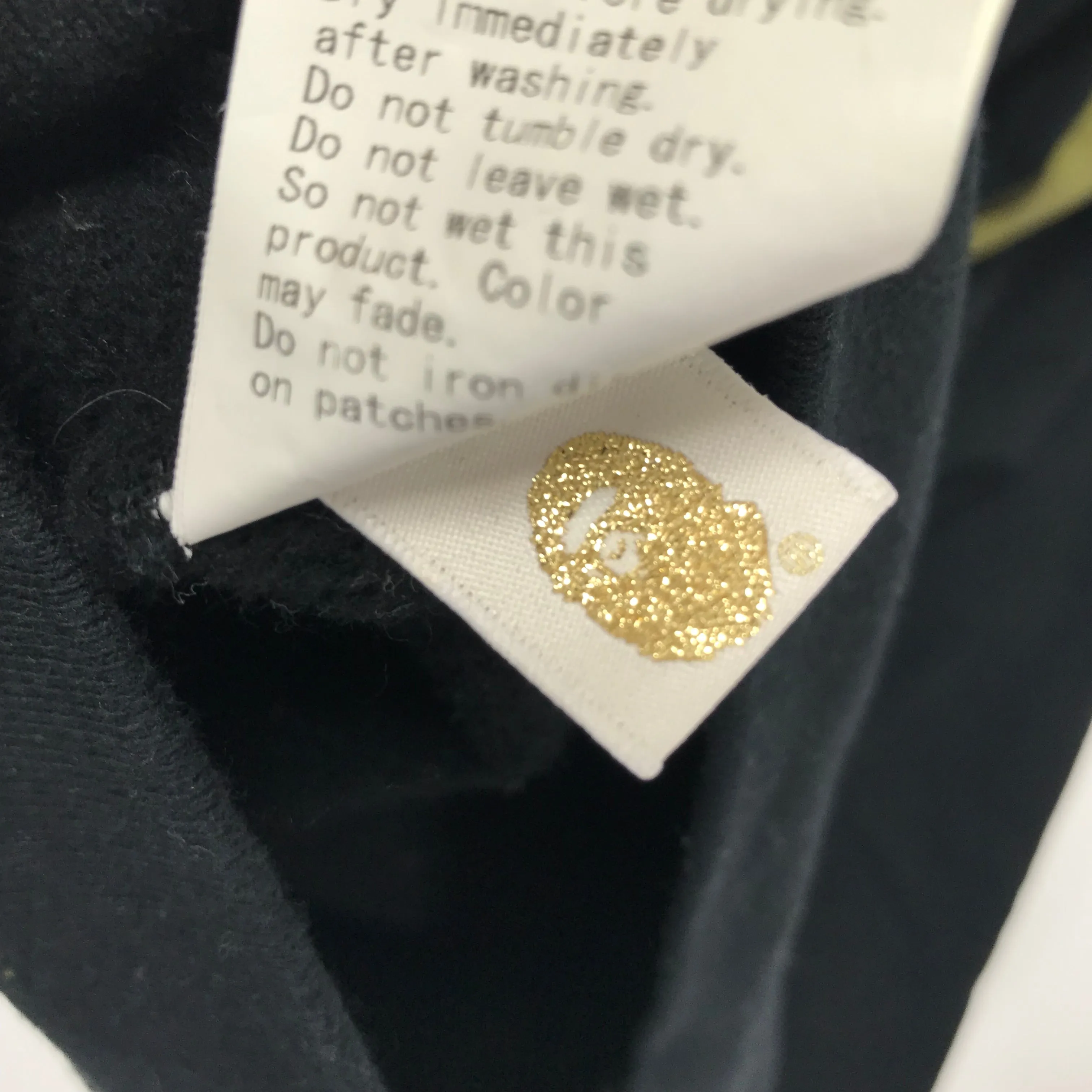 [M] A Bathing Ape Bape !st Camo Sleeve Panda Full Zip Hoodie
