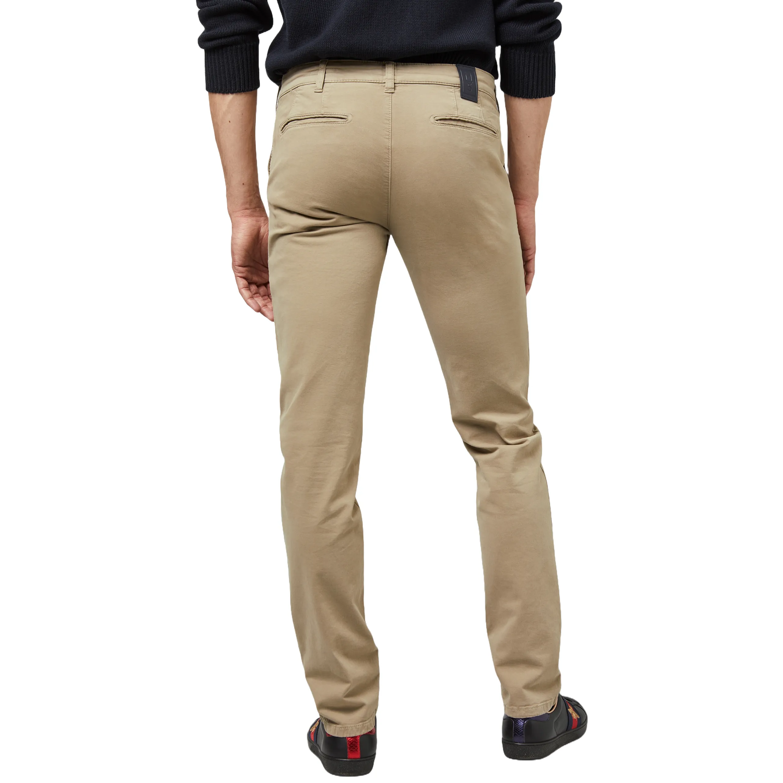 M5 by Meyer Slim Fit Chinos - Beige