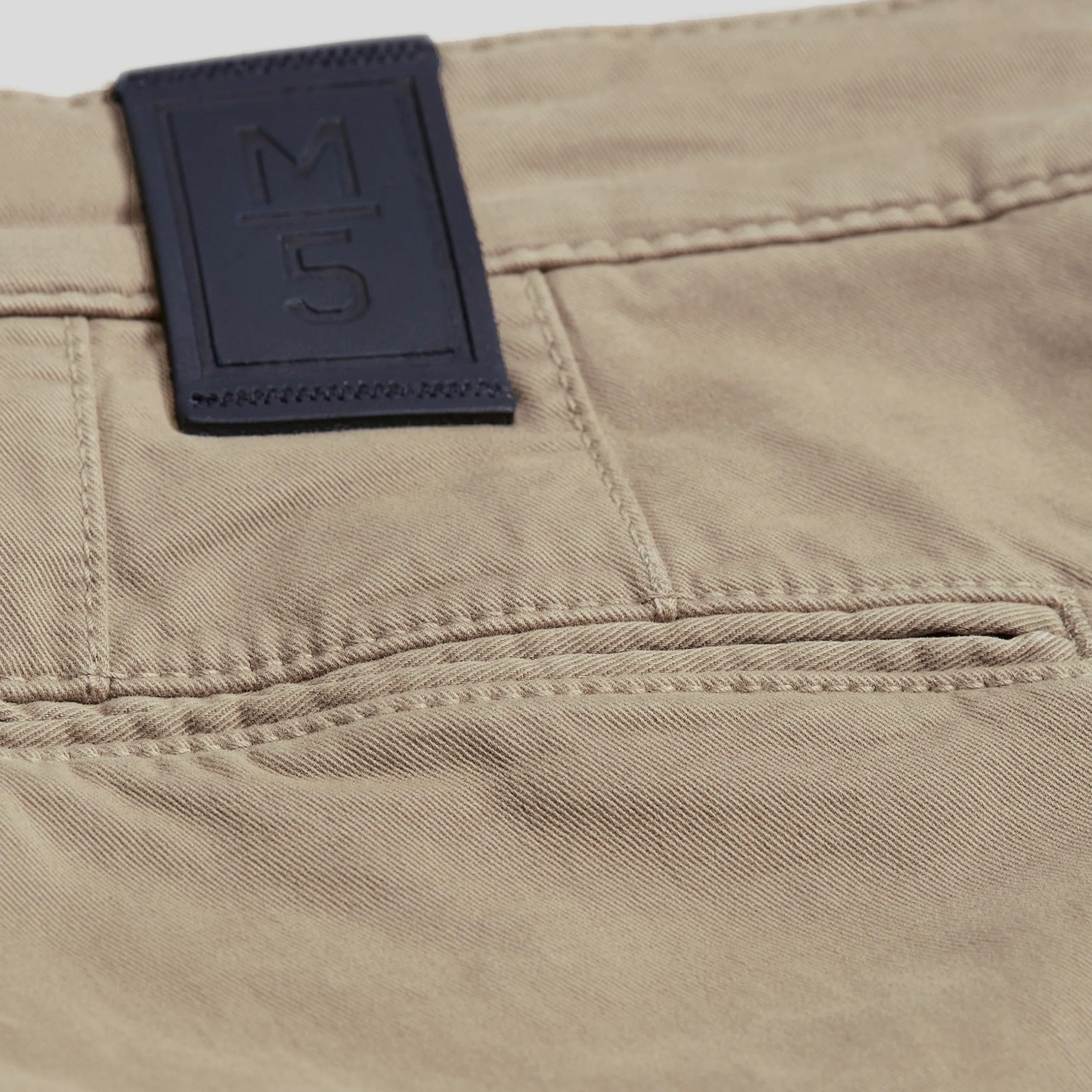 M5 by Meyer Slim Fit Chinos - Beige