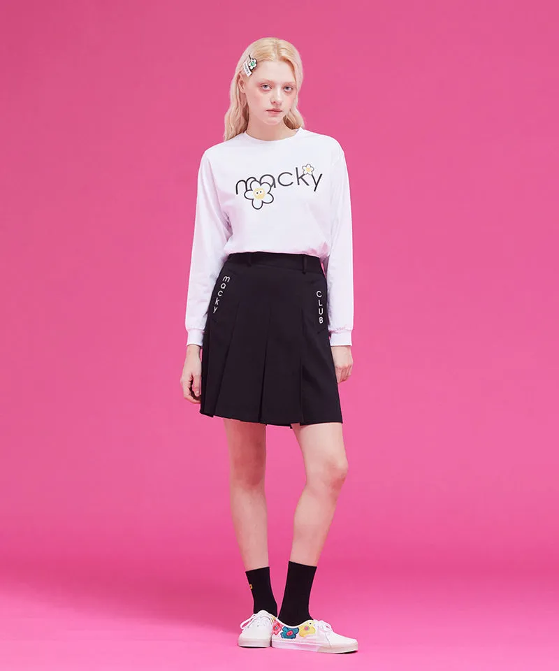 MACKY Golf: Bella Midi Skirt - Black