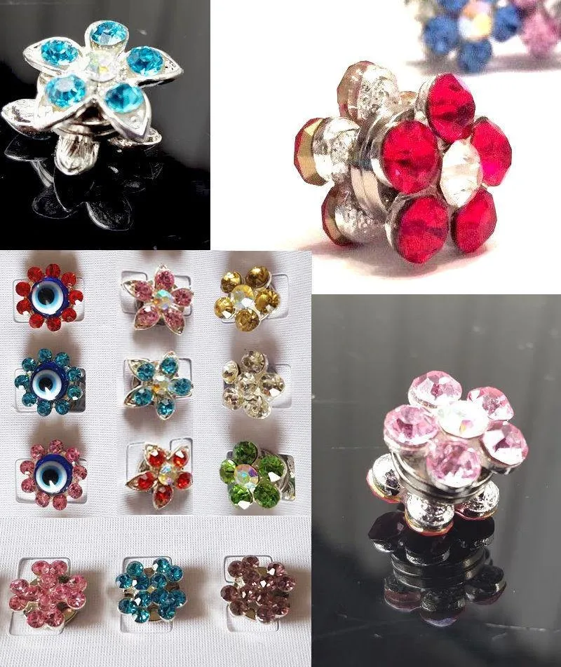 MAGNETIC headscarf abaya shawl scarf PINLESS BROOCH HIJAB PIN Rhinestone