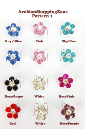 MAGNETIC headscarf abaya shawl scarf PINLESS BROOCH HIJAB PIN Rhinestone