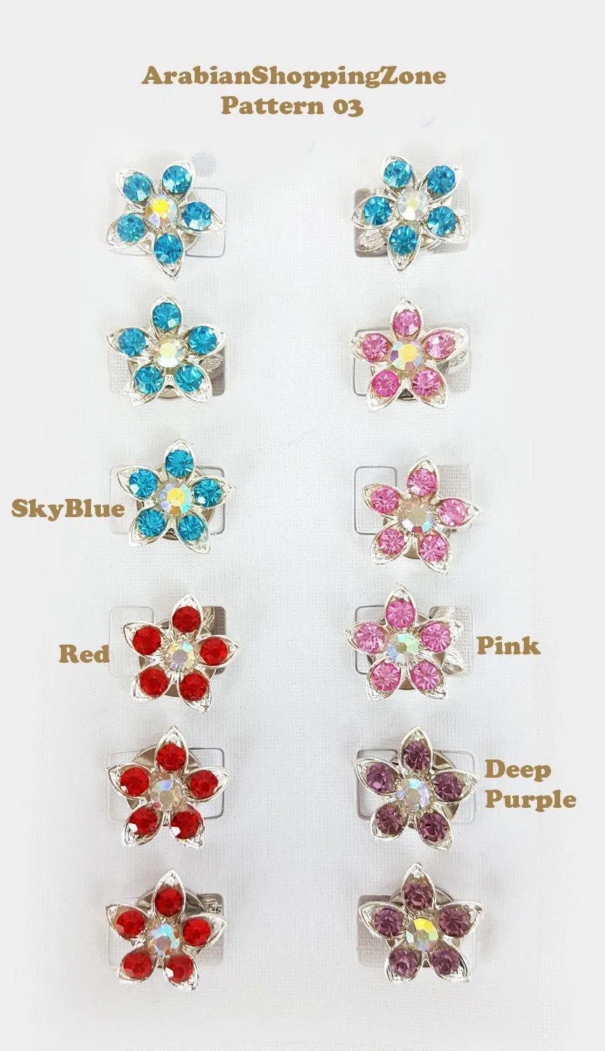 MAGNETIC headscarf abaya shawl scarf PINLESS BROOCH HIJAB PIN Rhinestone