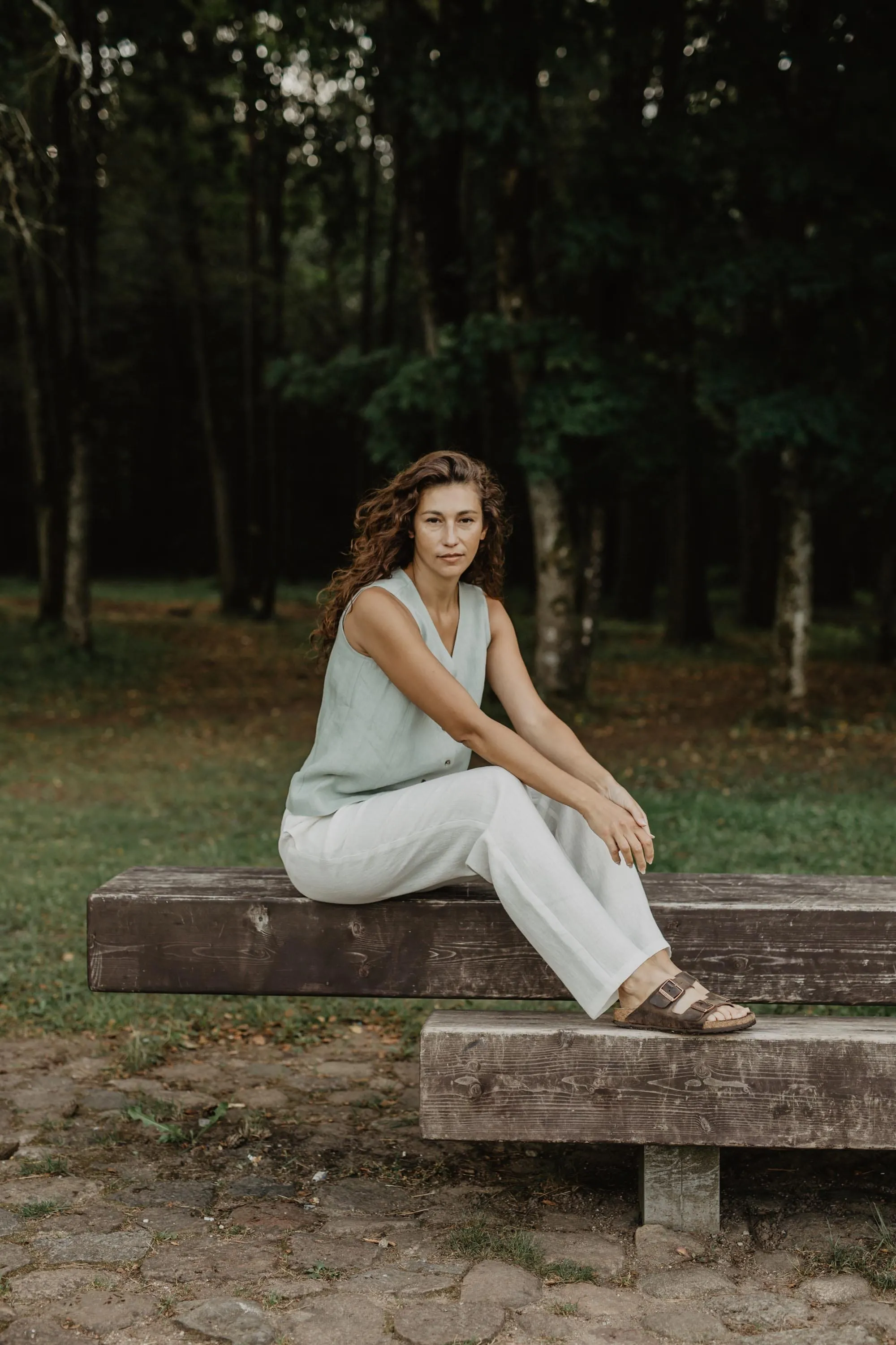 Malmo Linen Trousers | Multiple Colours