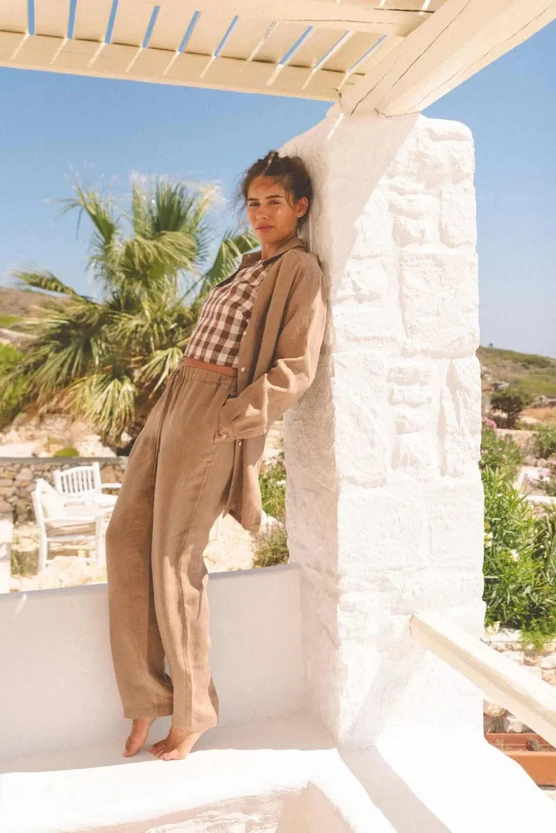 Malmo Linen Trousers | Multiple Colours