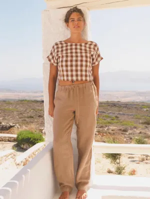 Malmo Linen Trousers | Multiple Colours