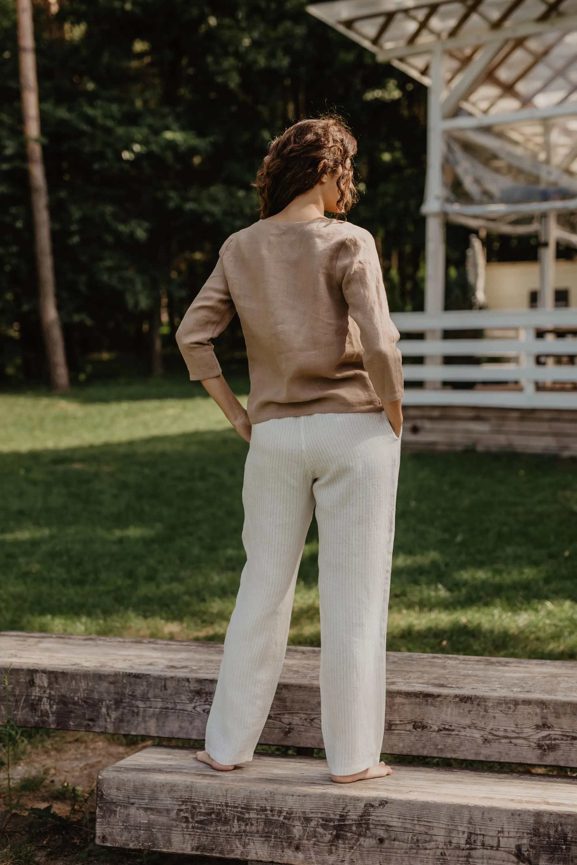 Malmo Linen Trousers | Multiple Colours