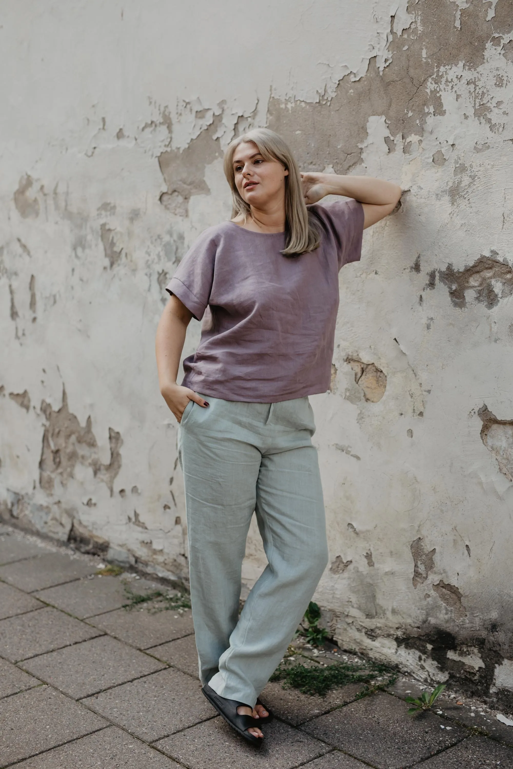 Malmo Linen Trousers | Multiple Colours
