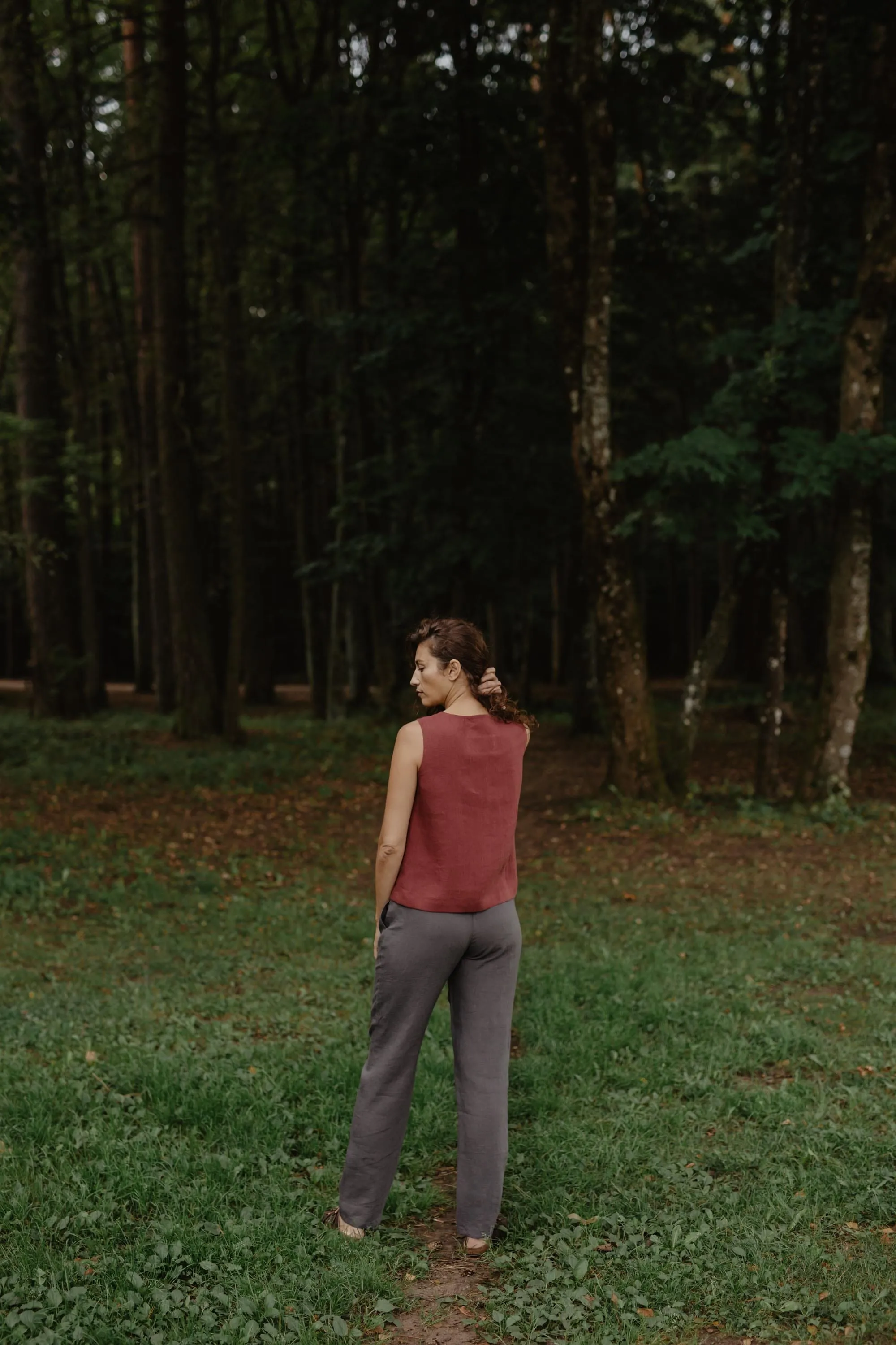 Malmo Linen Trousers | Multiple Colours