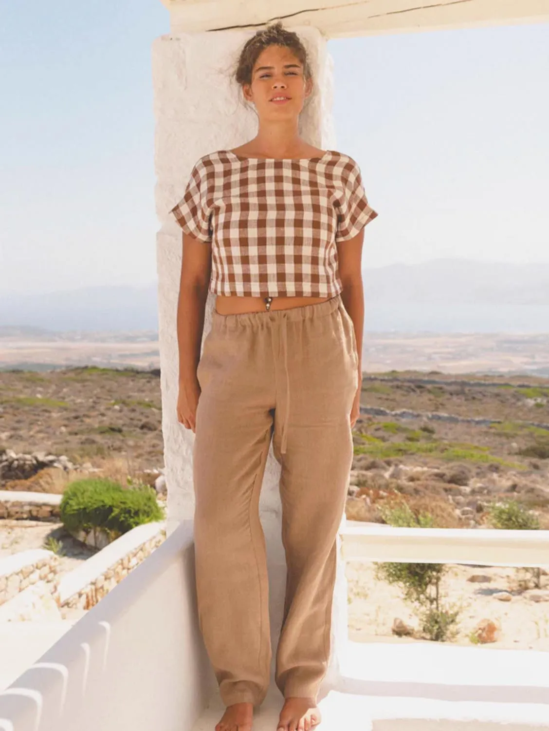 Malmo Linen Trousers | Multiple Colours