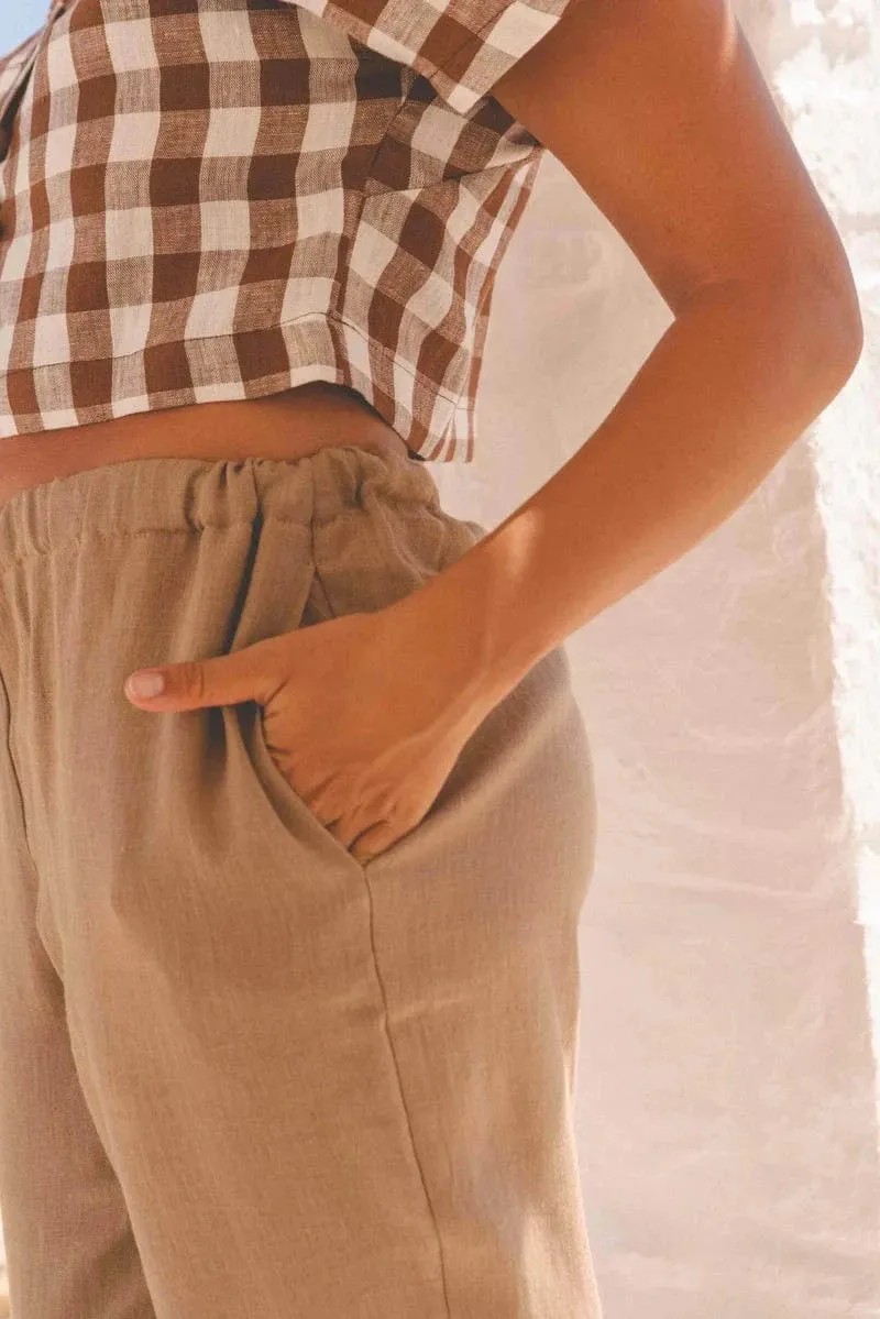 Malmo Linen Trousers | Multiple Colours