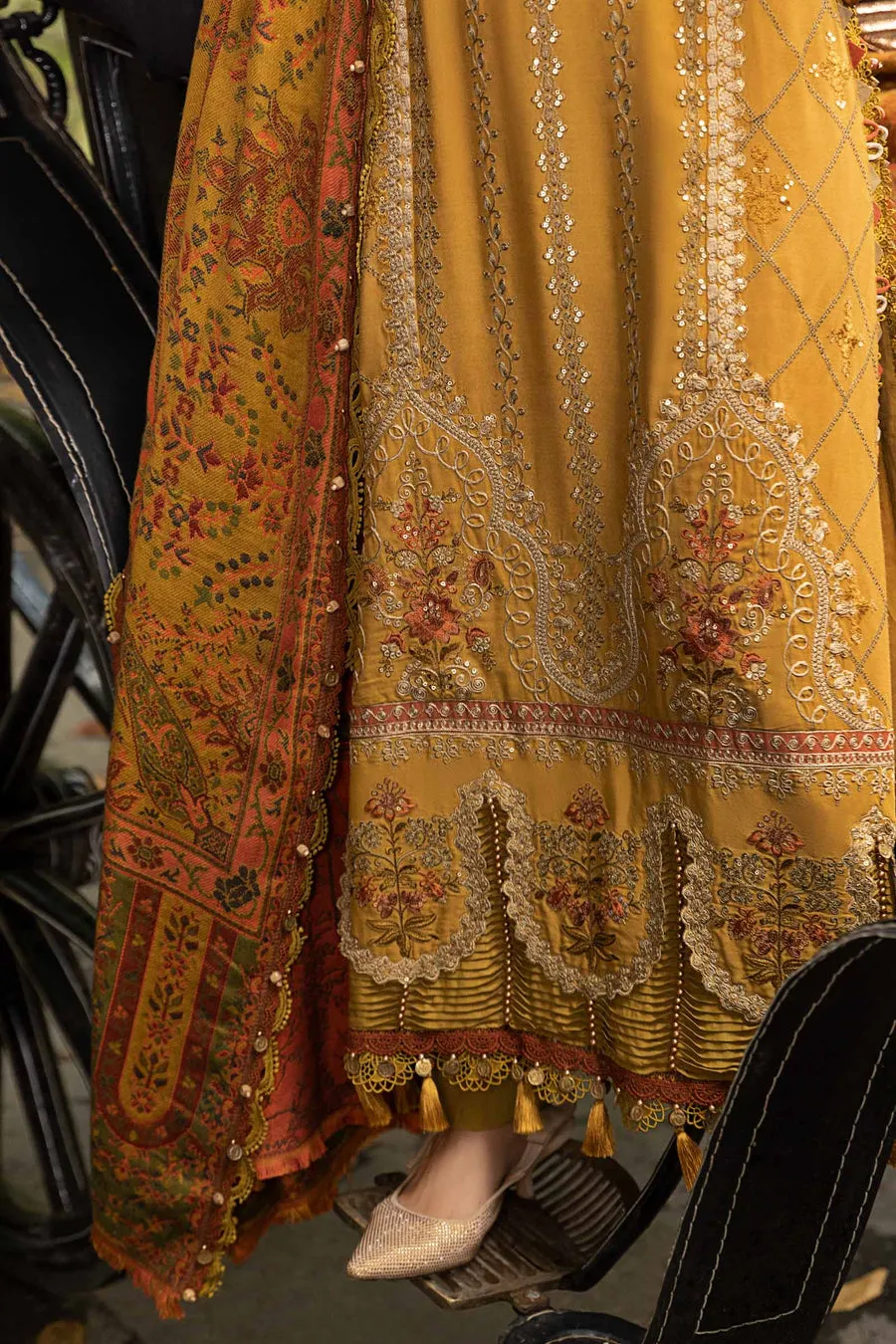 Maria.B | Linen Collection '23 | mustard DL-1110
