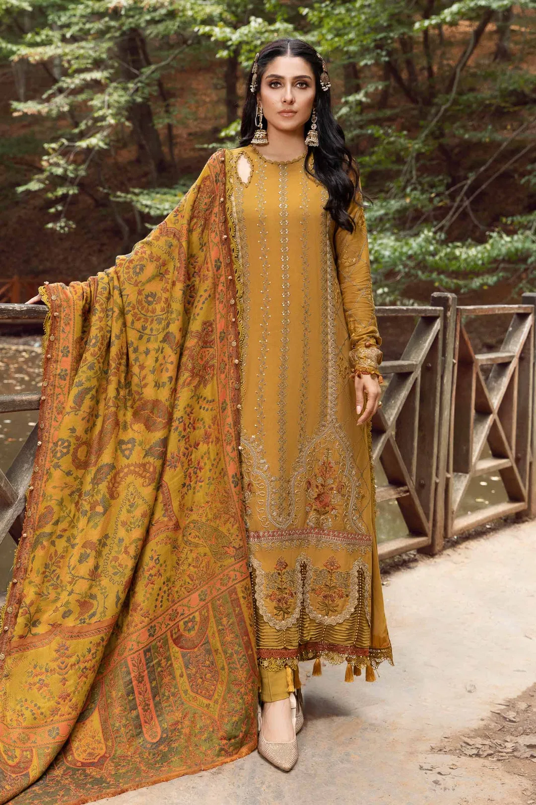 Maria.B | Linen Collection '23 | mustard DL-1110
