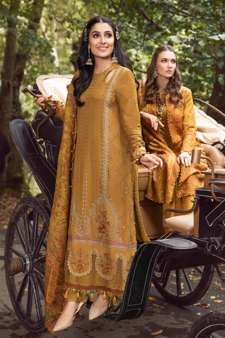 Maria.B | Linen Collection '23 | mustard DL-1110