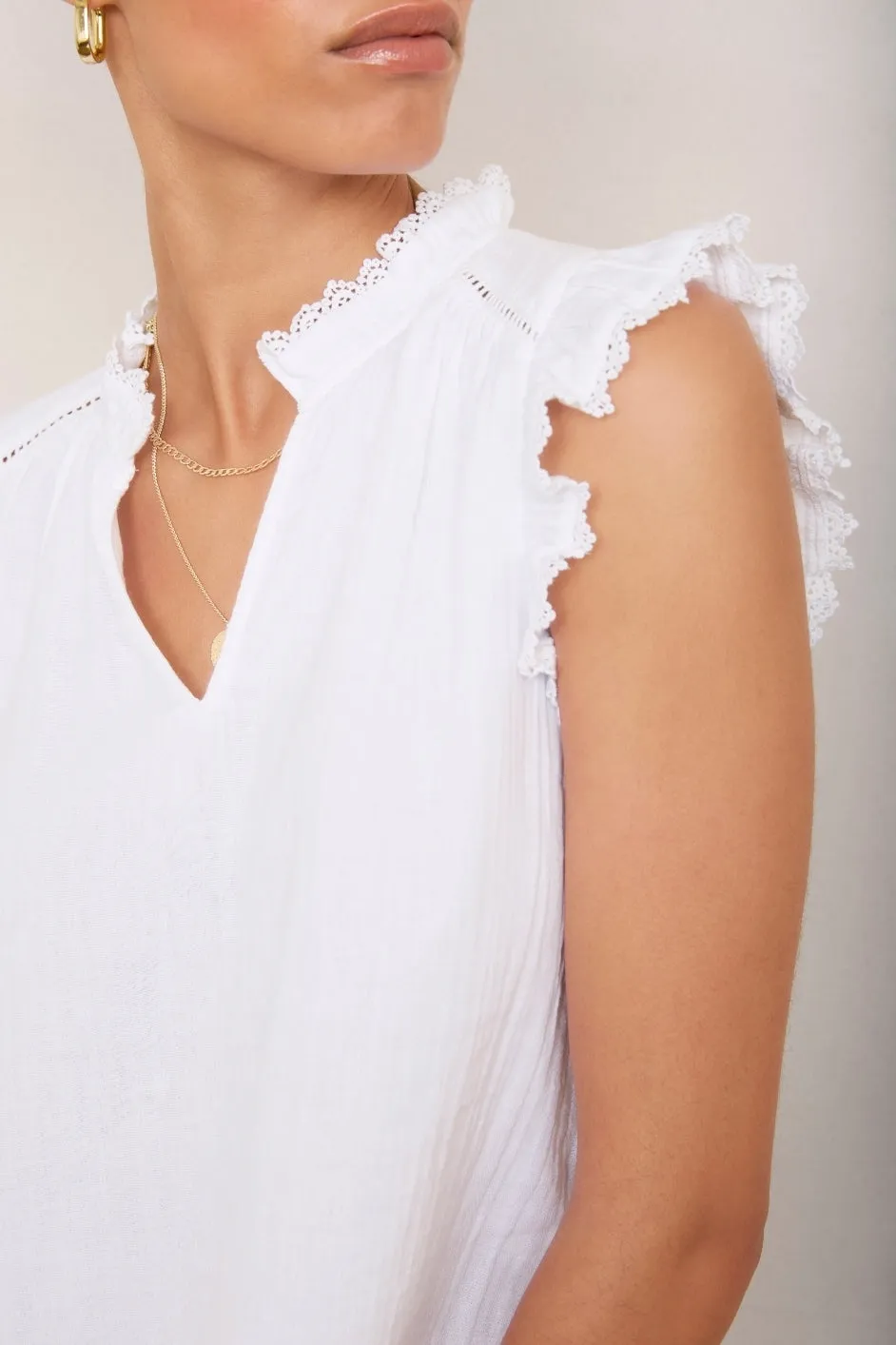 Marlow Top - White