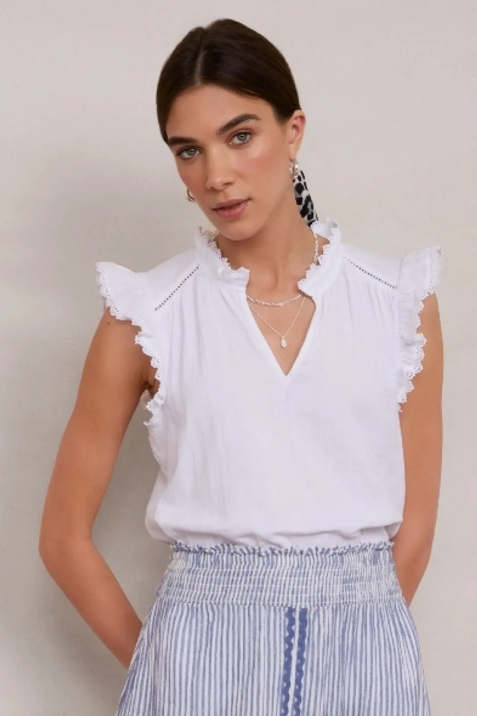 Marlow Top - White